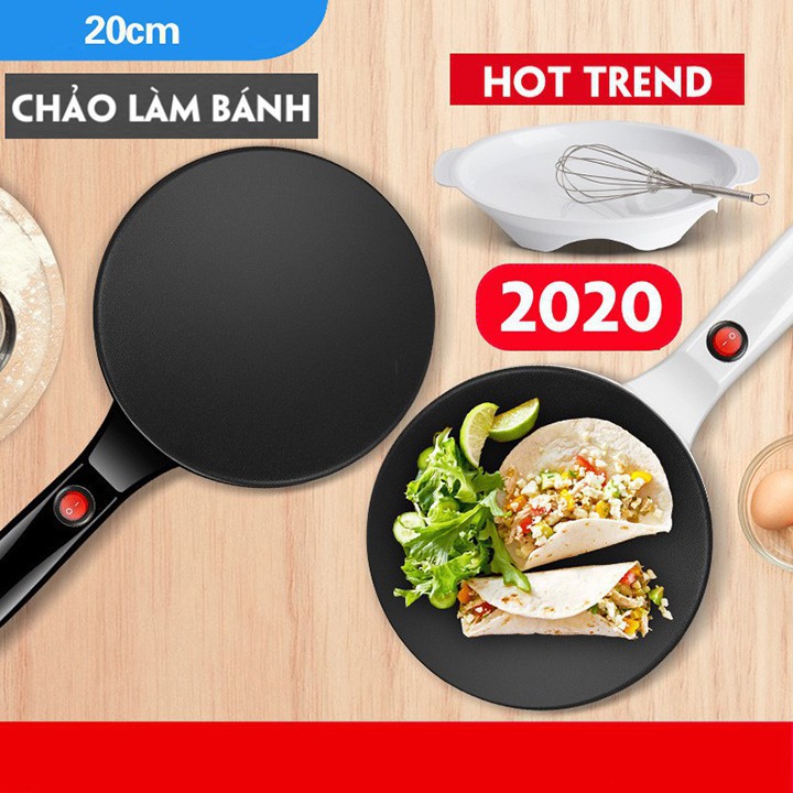 Máy làm bánh cuốn 600W làm bánh đa năng, phù hợp gia đình