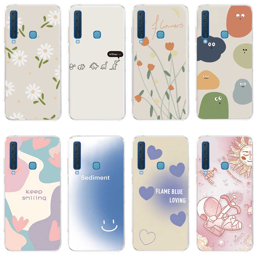 Ốp Điện Thoại TPU Dẻo In Họa Tiết Thời Trang Xinh Xắn Cho Samsung Galaxy a9 2018 a9 pro J1 2016 J1 ACE