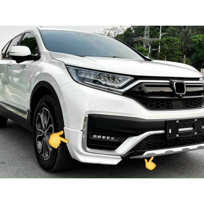 Ốp chống đá văng Honda Crv 2020-2022, bộ cản trước sau CRV. Có 3 màu trắng, đen, carbon