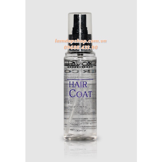 Dầu dưỡng tóc Lavox - Lavox Hair Coat - Dưỡng bóng chống khô sơ, chẻ ngọn dành cho tóc duỗi (100ml) - LT