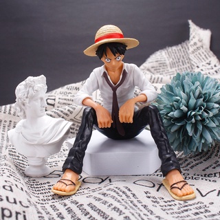 Mô hình nhân vật Luffy trong One Piece dành cho trang trí bánh