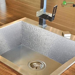 Cuộn Giấy Bạc Dán Bếp Cách Nhiệt, Miếng Decal Dán Tường Nhà Bếp Chống Thấm Bền Đẹp 2456