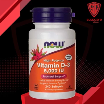 Vitamin D3 | Tăng Sức Đề Kháng Now Vitamin D3 [1.000 IU - 10.000 IU] - [120 - 240 Viên] - Chính hãng Suppcare Store