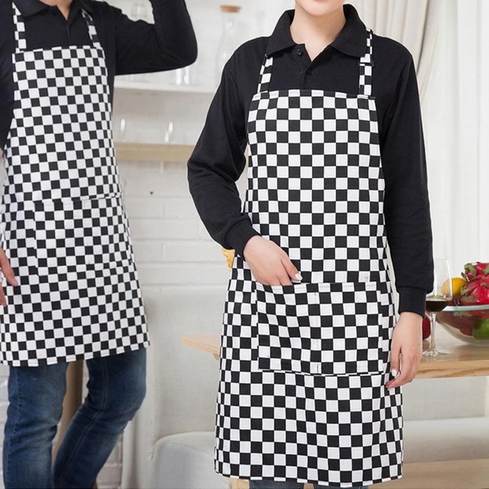 Tạp dề nấu ăn nhà bếp có thể điều chỉnh thời trang kẻ sọc sọc sọc / Tạp dề nấu ăn nhà bếp dành cho nam đầu bếp chống bẩn BBQ, vẽ, thủ công Tạp dề làm việc / Phụ kiện nhà bếp | BigBuy360 - bigbuy360.vn