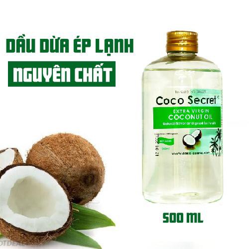 Dầu dừa Coco secret nguyên chất dưỡng ẩm da mặt, môi, tẩy trang