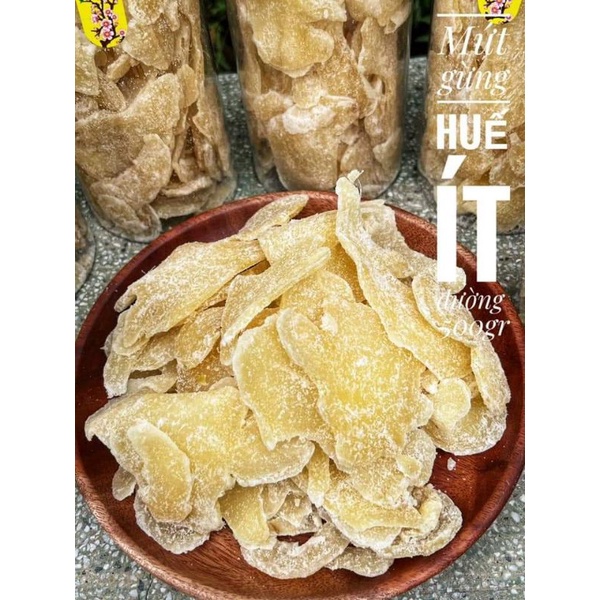 [HỦ PET 500G] MỨT GỪNG HUẾ - THƠM NGON CAY NỒNG CHUẨN VỊ HUẾ
