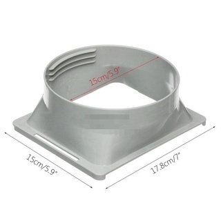 Giao diện ống xả RISEDOT Điều hòa di động Bộ chuyển đổi phụ kiện hình tròn / vuông