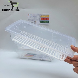Hộp Đựng Thực Phẩm, Hộp Đựng Tủ Lạnh Kèm Khay Đỡ Chống Đọng Nước