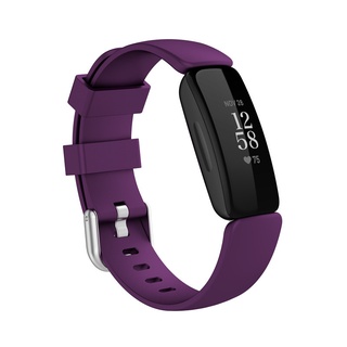 Dây Đeo Thay Thế Chất Liệu Silicon Màu Trơn Cho Fitbit inspire 2 inspire2 ace3 ace 3