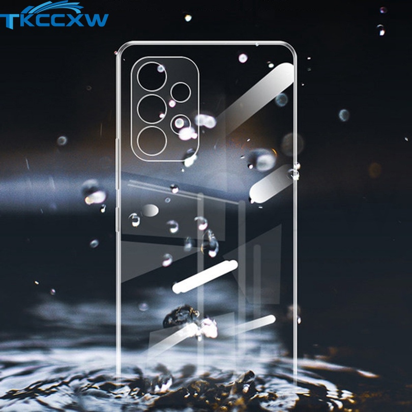 Ốp Điện Thoại TPU Mềm Trong Suốt Siêu Mỏng Cho Samsung Galaxy M13 M53 M33 M23 A53 A33 A73 A13 A23 F23 S20