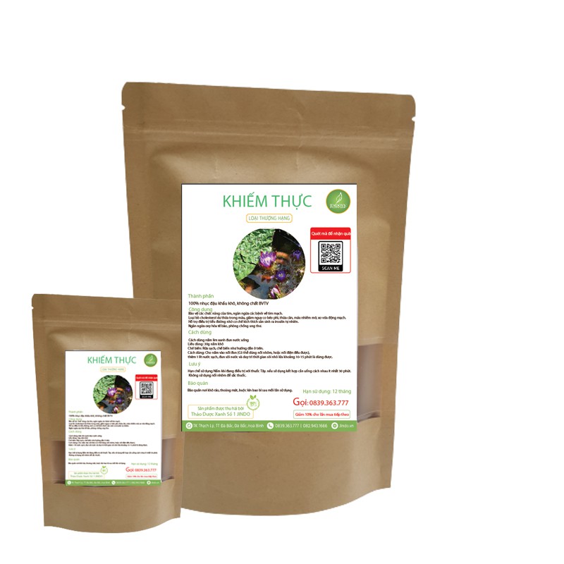 Khiếm thực khô thượng hạng JINDO 1kg