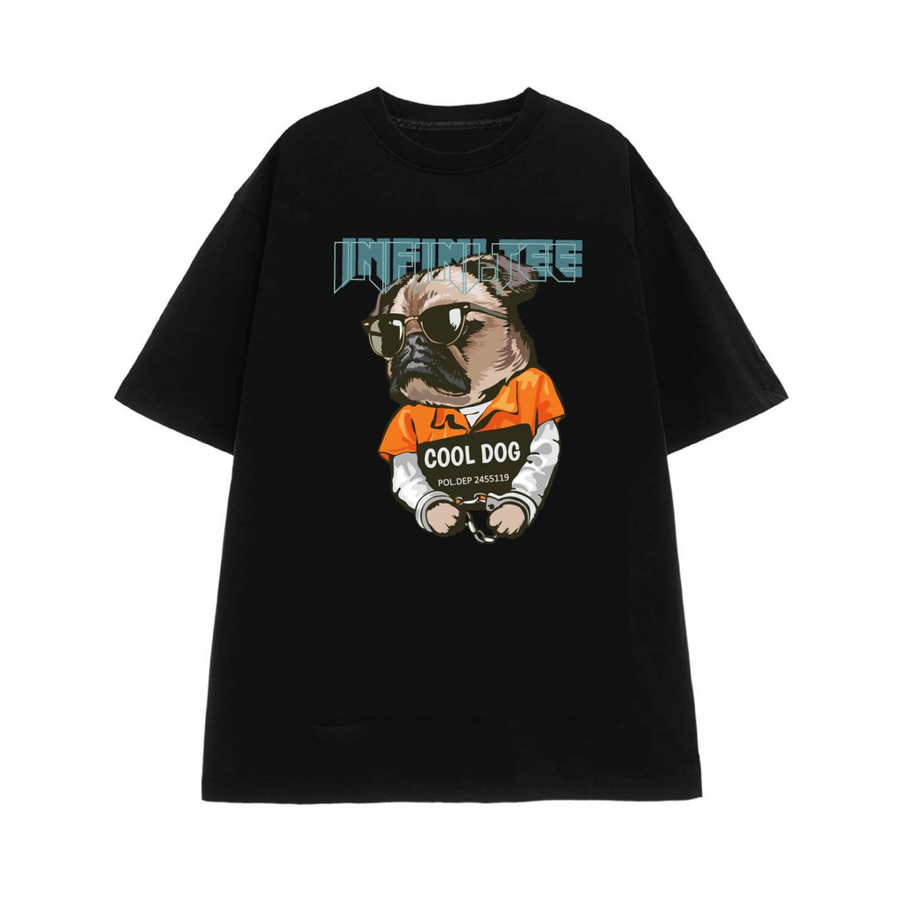 Áo thun INFINITEE Fni0282, Thun 100% Cotton - form rộng Unisex.