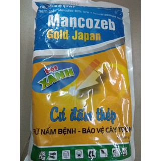 Mancozeb Gold (bột xanh) - Thuốc trừ nấm bệnh cho cây trồng Gói 1kg