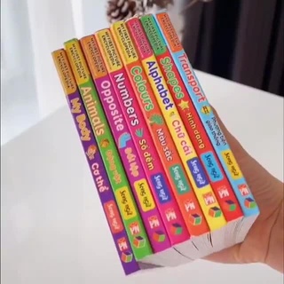 Sách - Kỹ Năng Giao Tiếp Ứng Xử Bằng Tranh Cho Bé - Bộ 8 Cuốn - Sách Cho Bé - Đại Mai