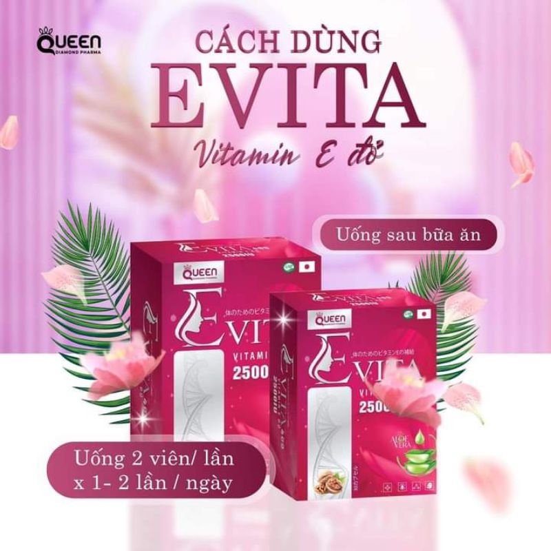 Thực phẩm chức năng vitamin e đỏ 2500iu giúp bảo vệ sức khỏe