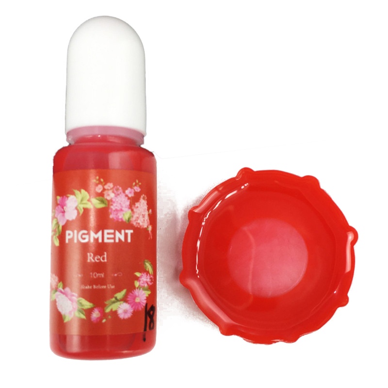 Flgo 5ml Sơn nghệ thuật tô màu đậm đặc cao Pha lê Epoxy Pigment UV Resin Dye Ink Diffusion Ink Liquid