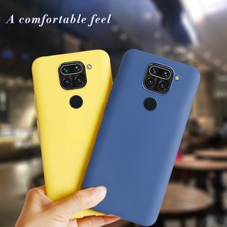 Ốp điện thoại silicone mềm màu trơn cá tính cho Xiaomi Redmi Note9 10x 6.53 Inch Redmi Note 9