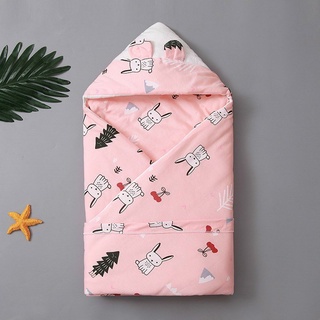 Chăn Ủ Có Mũ Trần Bông Xinshengdai Kích Thước 90x90 Cho Bé | Minizon Kids