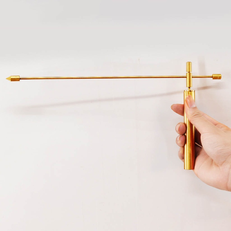 Set 2 que cảm xạ nguồn nước chất liệu đồng có thể điều chỉnh độc đáo