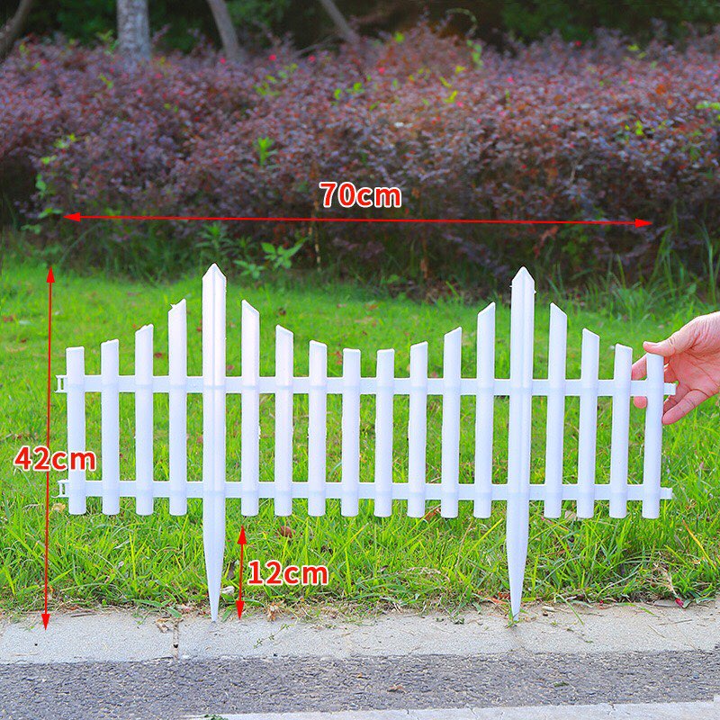 Hàng rào nhựa có đế cắm đất 70 cm x 42 cm | Shopee Việt Nam