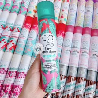 Dầu gội khô Colab Dry Shampoo 200ml Uk