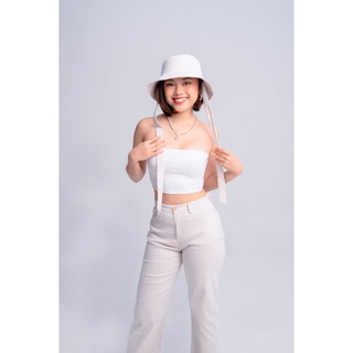 Mũ Nón Bucket Vành Vừa Dây Tháo Rời _ Alpenliebe Candy Hat
