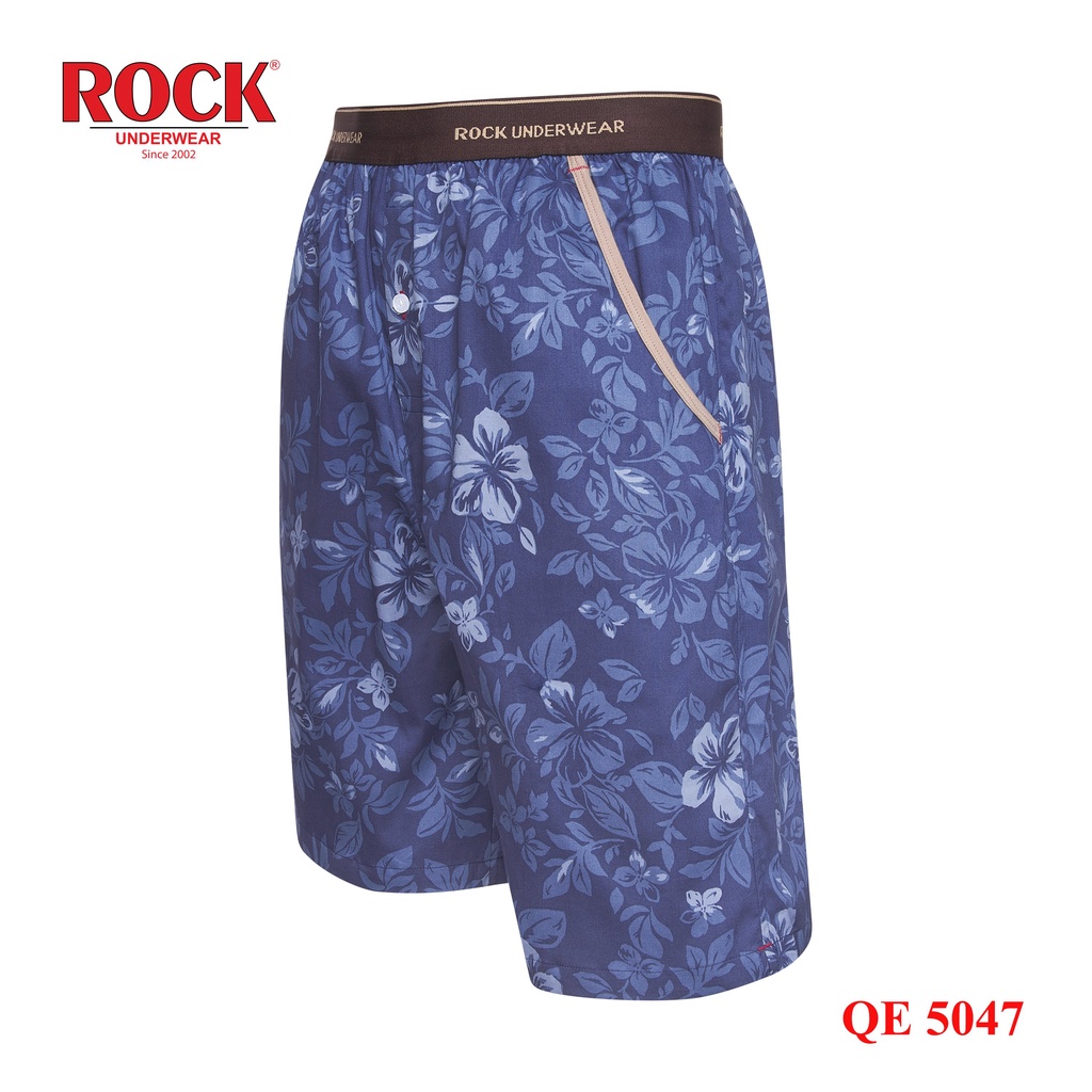 Quần Short Nam ROCK 5047 lưng thun bản to mạnh mẽ, cá tính mặc nhà, đi biển, đi chơi