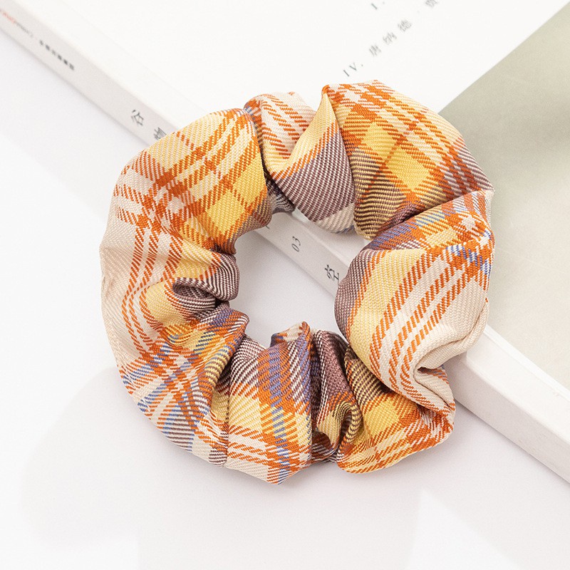 Dây Buộc Tóc Scrunchies Vải Cao Cấp Co Giãn Phối Nhiều Màu Link 2