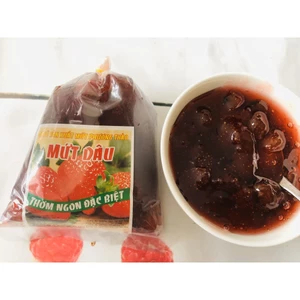 1kg mứt dâu Đà Lạt (dâu nguyên trái làm bánh mứt, pha nước, làm siro bao ngon)