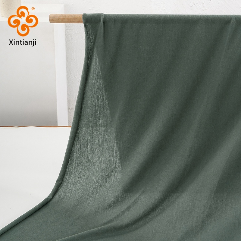 Dệt Kim Cotton Jersey Vải Nửa Mét Mỏng Mùa Hè Áo Thun DIY Quần Áo Tay Ngắn 50x150cm A0423
