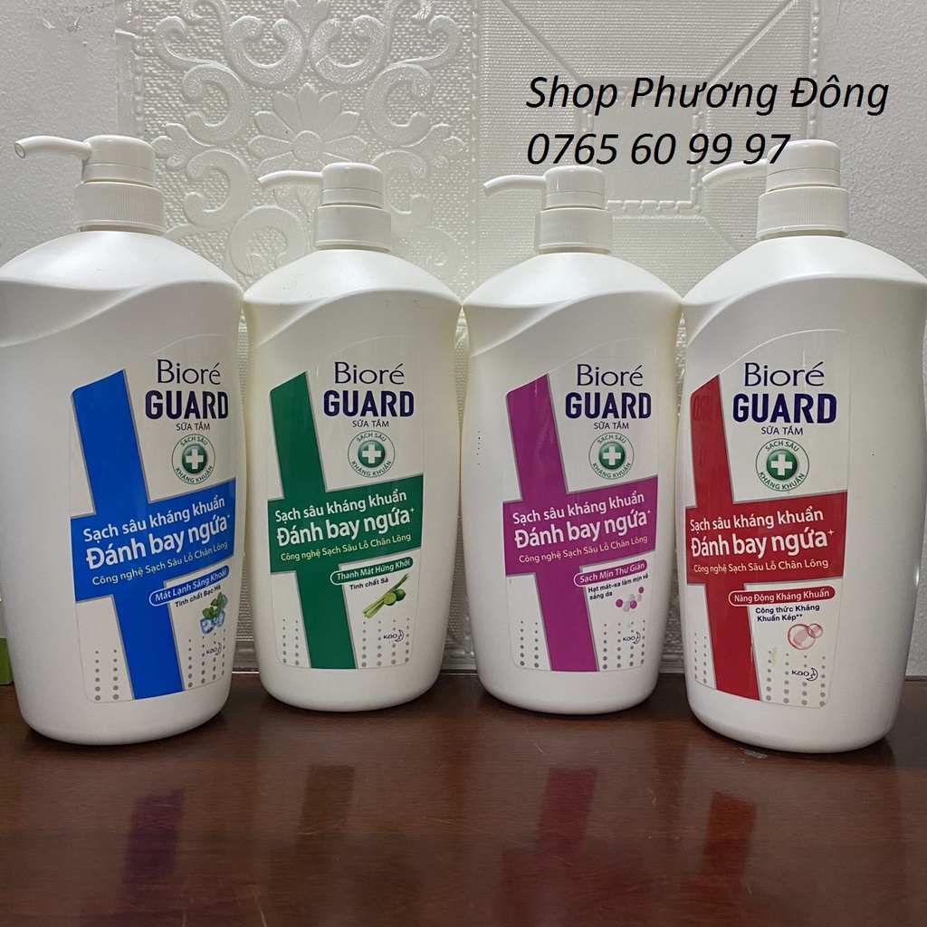 Sữa Tắm Sạch Sâu Diệt Khuẩn Bioré Guard 800ml | Shopee Việt Nam