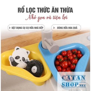 Khay Lọc Rác Gắn Bồn Rửa Chén Đa Năng Hình mỏ vịt tiện lợi, giao màu ngẫu nhiên GD564-LRacVit