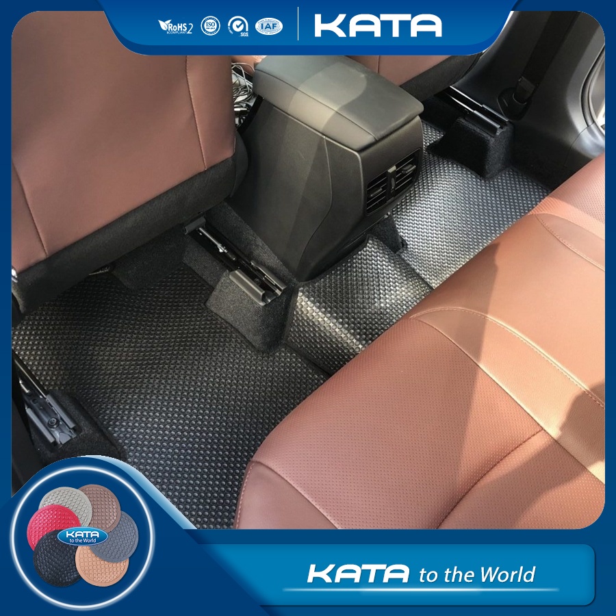 Thảm lót ô tô KATA cho xe Toyota Corolla Cross (2020 - 2025) - Khít với sàn, Chống trơn, Không mùi, Không ẩm mốc