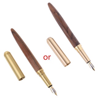Vintage Luxury  Copper Fountain Signature Pen Fine Nib 0.7mm Writing Tool