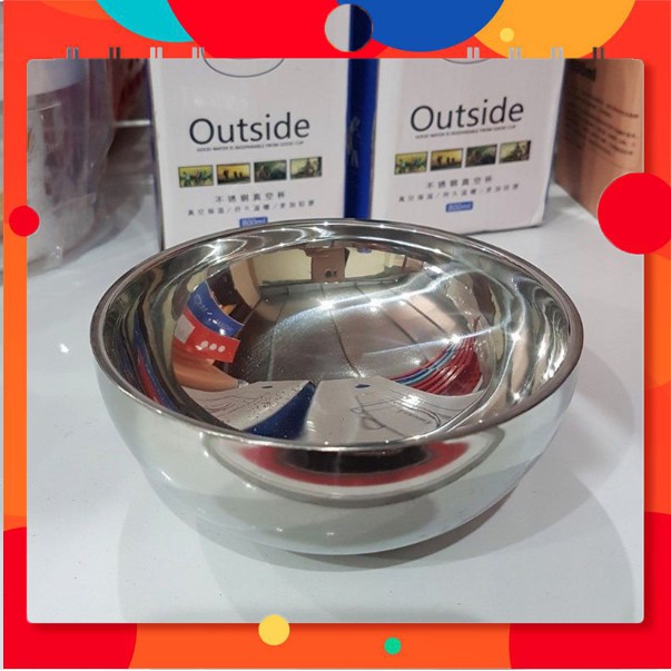 Chén, bát, tô cơm inox trơn chống nóng cách nhiệt | Shopee Việt Nam