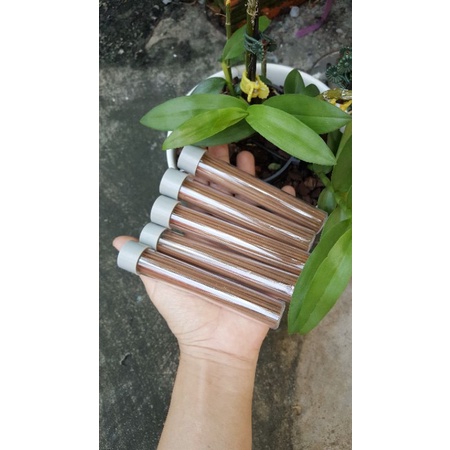 Combo 5 óng Nhang trầm không tăm  to 2 li ( Tặng đế hoa sen)