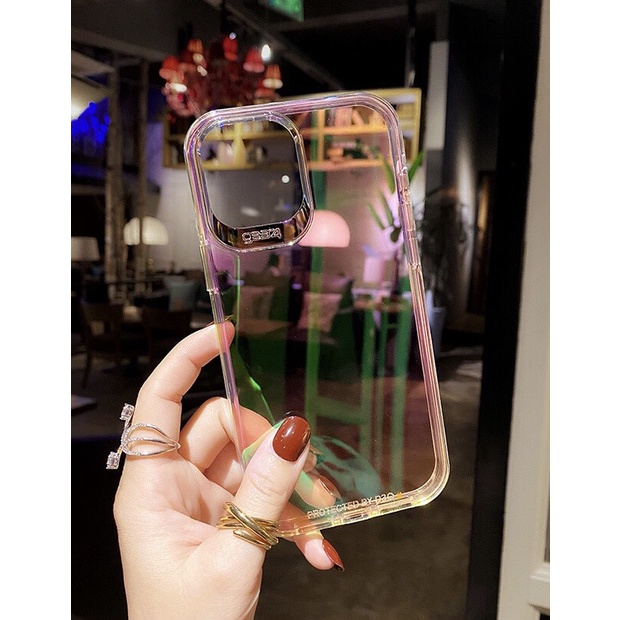 Ốp GEAR4 D30 Crystal Palace lưng đổi màu chống sốc cho IP 11/11promax/12/12pro/promax/13/13Pro/13Promax/14/15/pro/promax