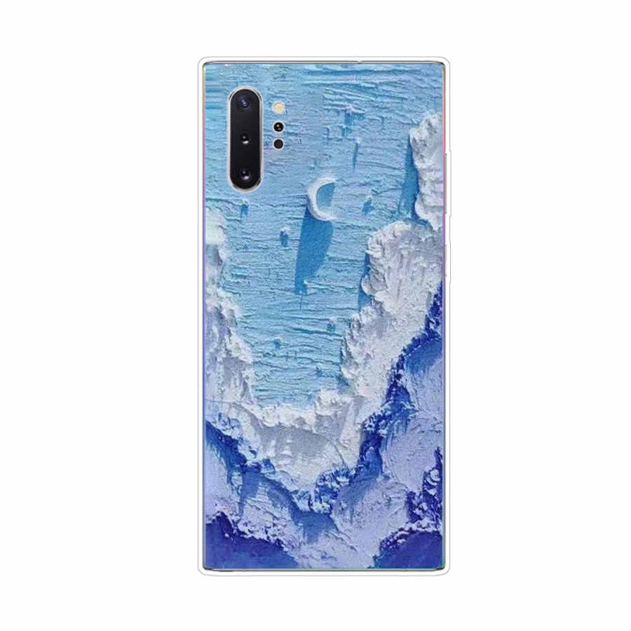 Ốp Điện Thoại TPU Dẻo In Họa Tiết Độc Đáo Thời Trang Cho Samsung Galaxy note 9 10 plus