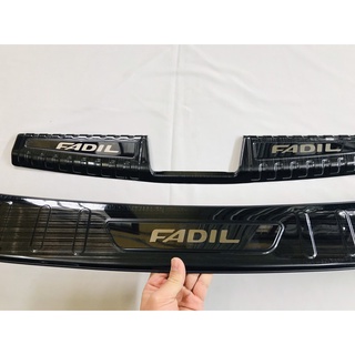Chống trầy cốp trong ngoài xe VinFast Fadil 2018- 2023 chất liệu Vân TITAN cao cấp