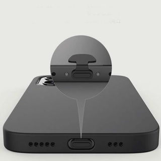 Nút Bịt Chống Bụi Cổng Sạc Điện Thoại iphone Bằng Silicon Loại C Màu Trơn Đơn Giản