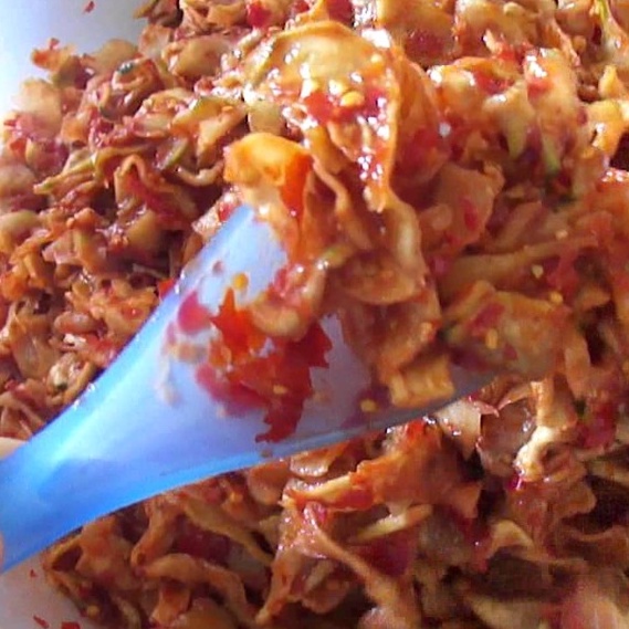 Mắm dưa cà đu đủ Cô Ti siêu ngon 400g - Đặc sản Huế