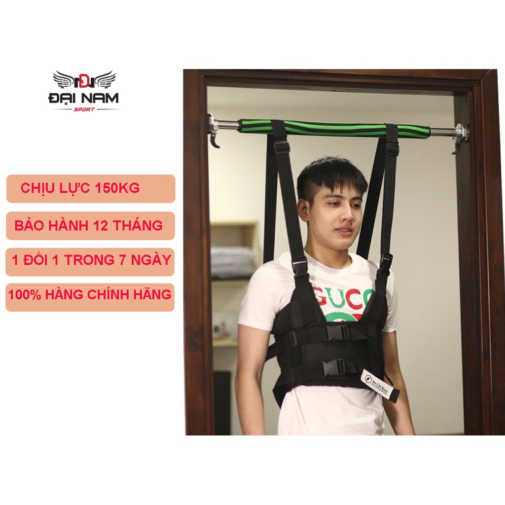 Ảnh Đai Treo Kéo Giãn Cột Sống Kèm Xà Đơn Gắn Cửa Chính Hãng Đại Nam Sport Thế Hệ Mới 2