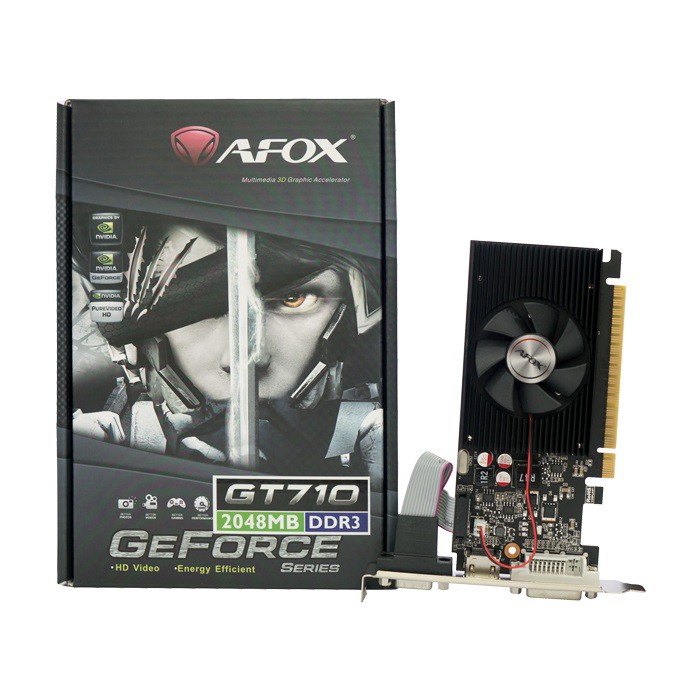 VGA Afox GT 710 2G DDR3 Chính Hãng (AF710-2048D3L7-V1) | Shopee Việt Nam