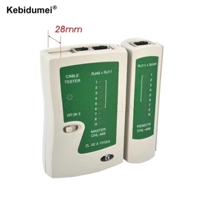 Nghiệp Kiểm Tra Cáp Mạng RJ45 RJ11 RJ12 CAT5 UTP Thiết Bị Kiểm Tra Dây Cáp Mạng LAN Detector Từ Xa Công Cụ Kiểm Tra Mạng