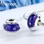 Hạt tròn Bamoer SCZ025 bằng bạc 925 trang trí vòng đeo tay