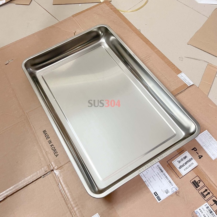 Khay inox đa năng 40 x 60 x 7 cm Shopee Việt Nam