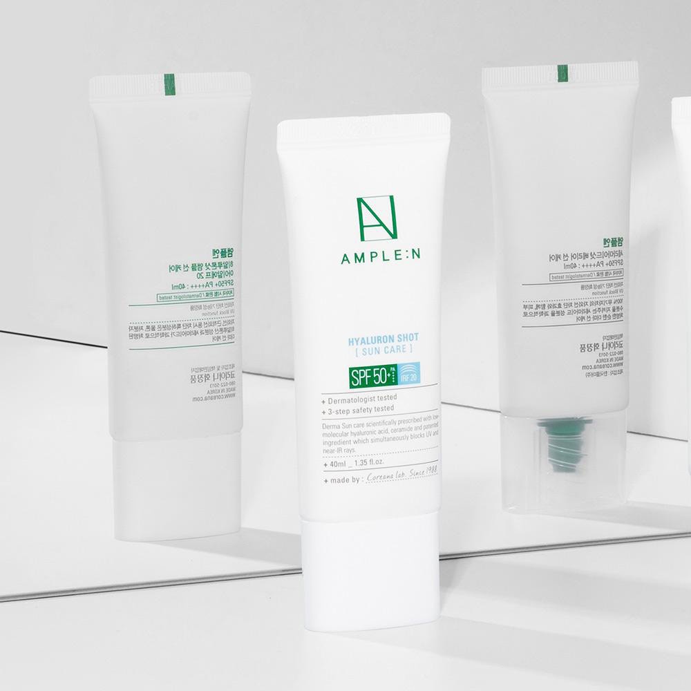 Ảnh Kem Chống Nắng Cấp Ẩm Dành Cho Da Khô AMPLE:N Hyaluronshot Suncare SPF50+/PA+++ 4