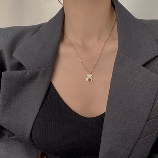 Dây chuyền LAMY Teddy in love Necklace Rose Gold 6002