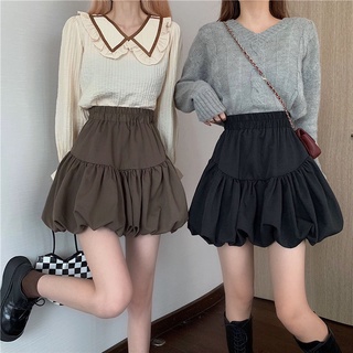 Chân Váy Ngắn Chữ A Xếp Tầng Thời Trang Ngọt Ngào Cho Nữ