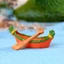 PWSSEND 1 BỘ Mái Chèo Nhân Tạo Micro Phong Cảnh Nhựa Thủ Công DIY Tàu Thu Nhỏ